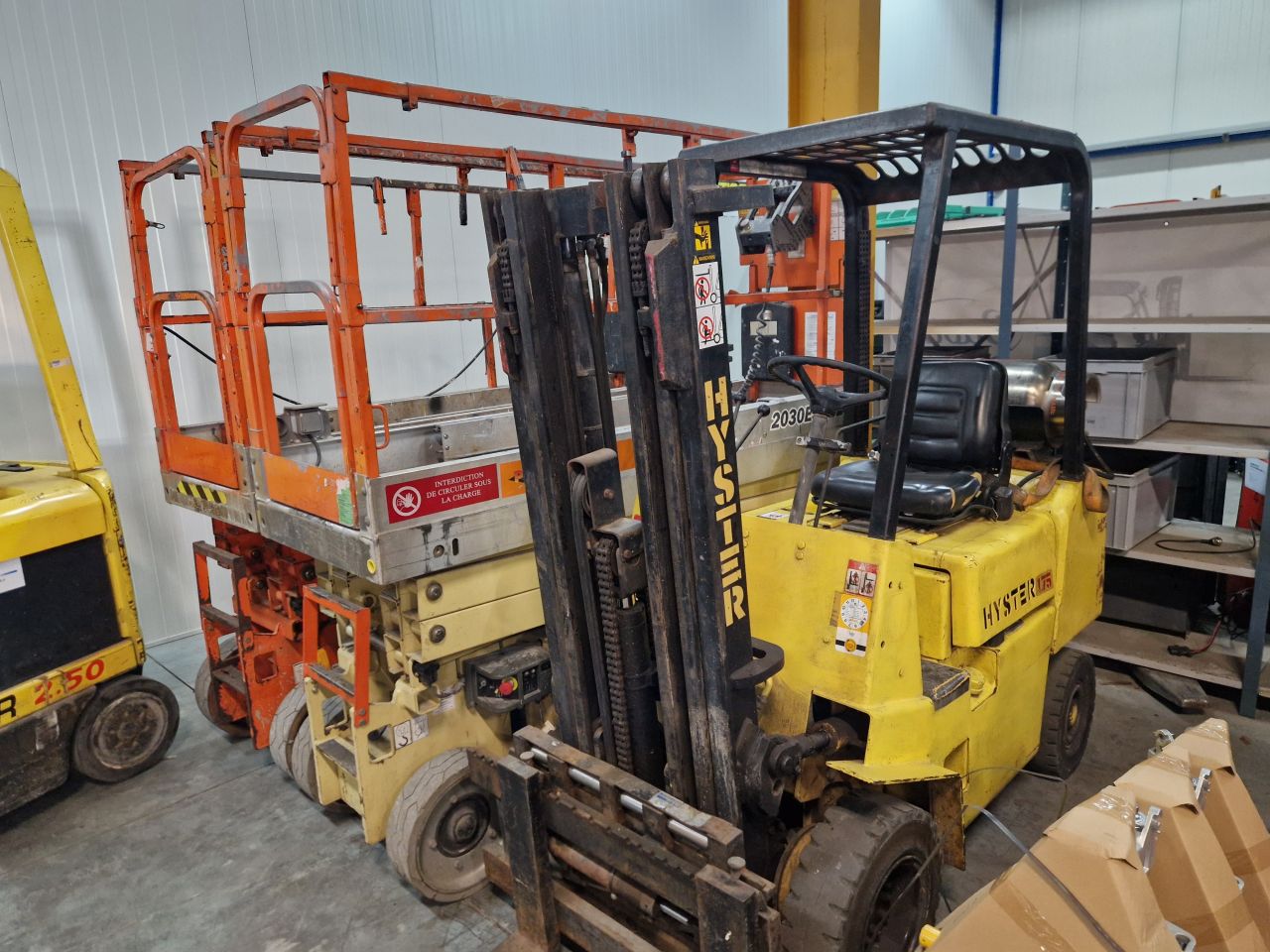 Hyster LPG heftruck triplex