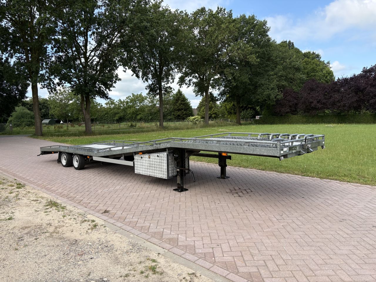 Be oplegger autotransporter DOORNWAARD 5 ton