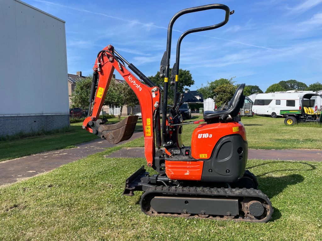 Kubota U10-3 minigraafmachine hydraulische wissel