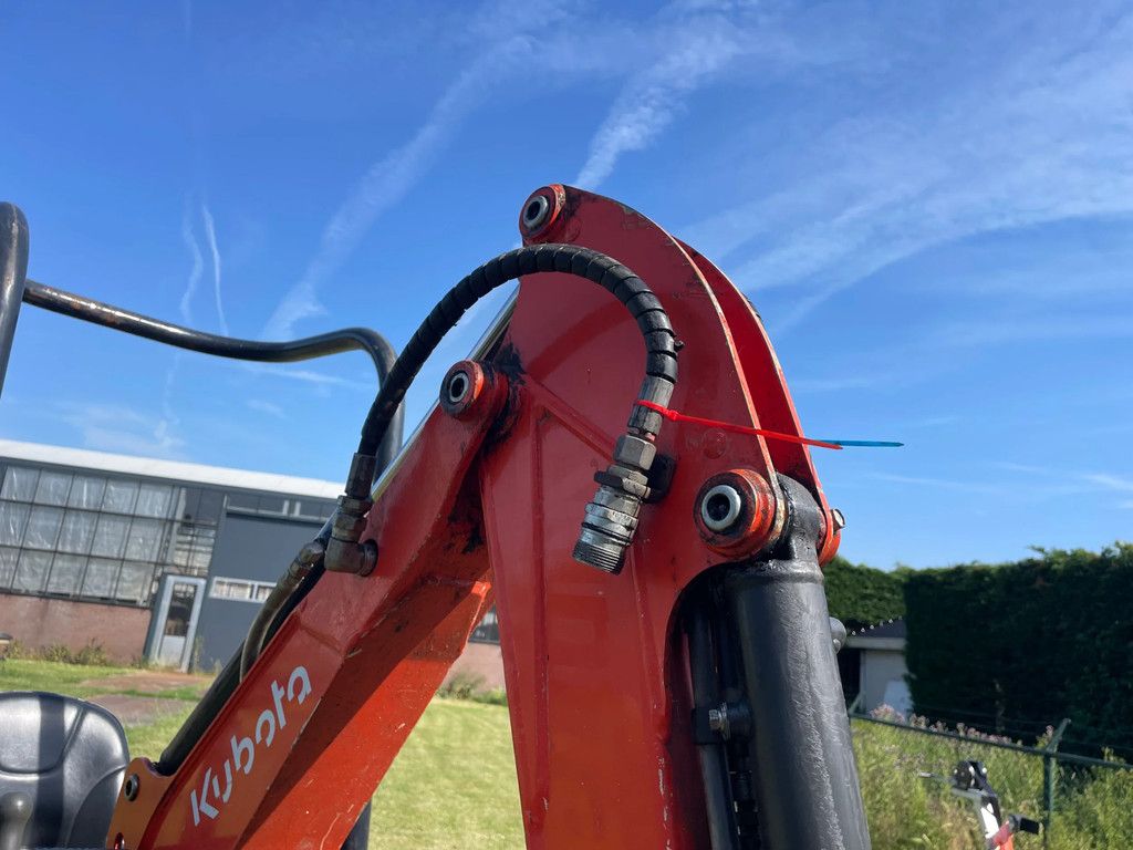 Kubota U10-3 minigraafmachine hydraulische wissel