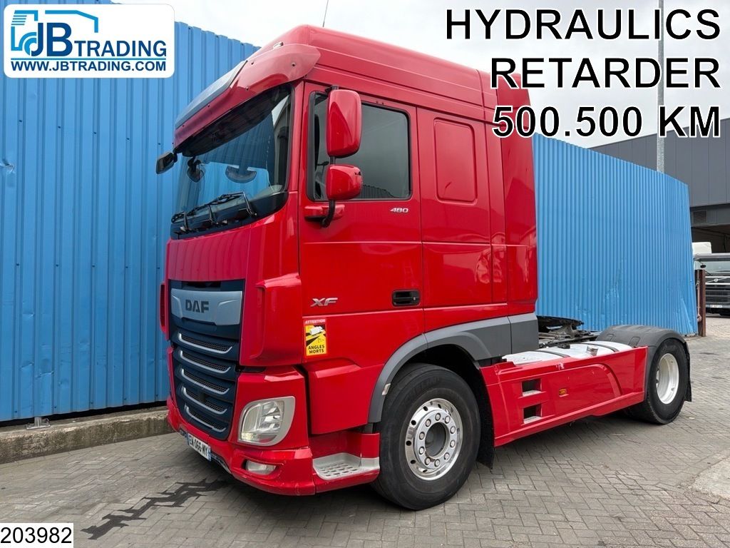 DAF XF 480 Euro 6, retarder, PTO, hydraulics