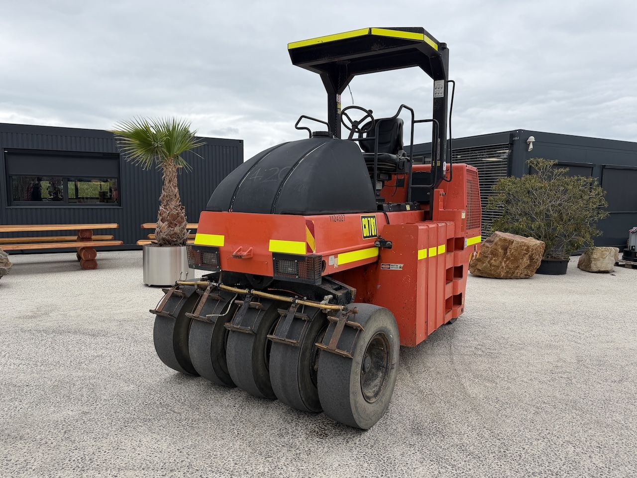 Dynapac CP142 Bandenwals
