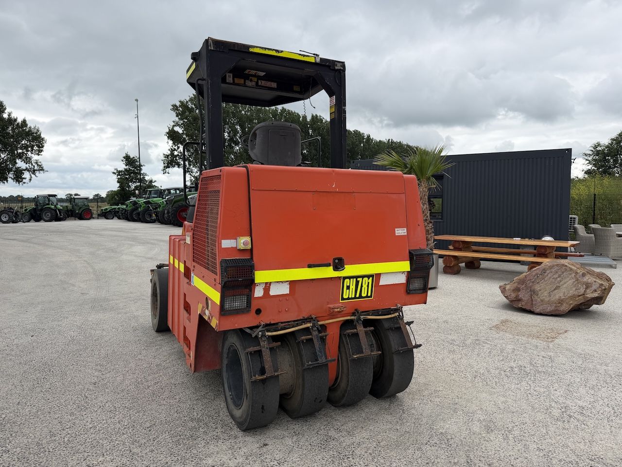 Dynapac CP142 Bandenwals
