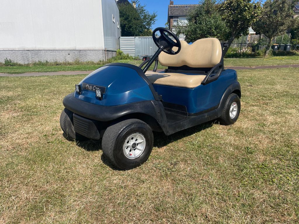 ClubCar Precedent golfkar golfwagen blauw