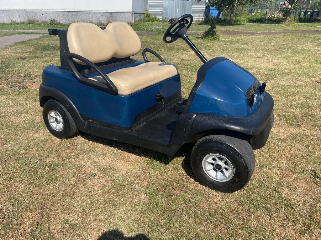 ClubCar Precedent golfkar golfwagen blauw