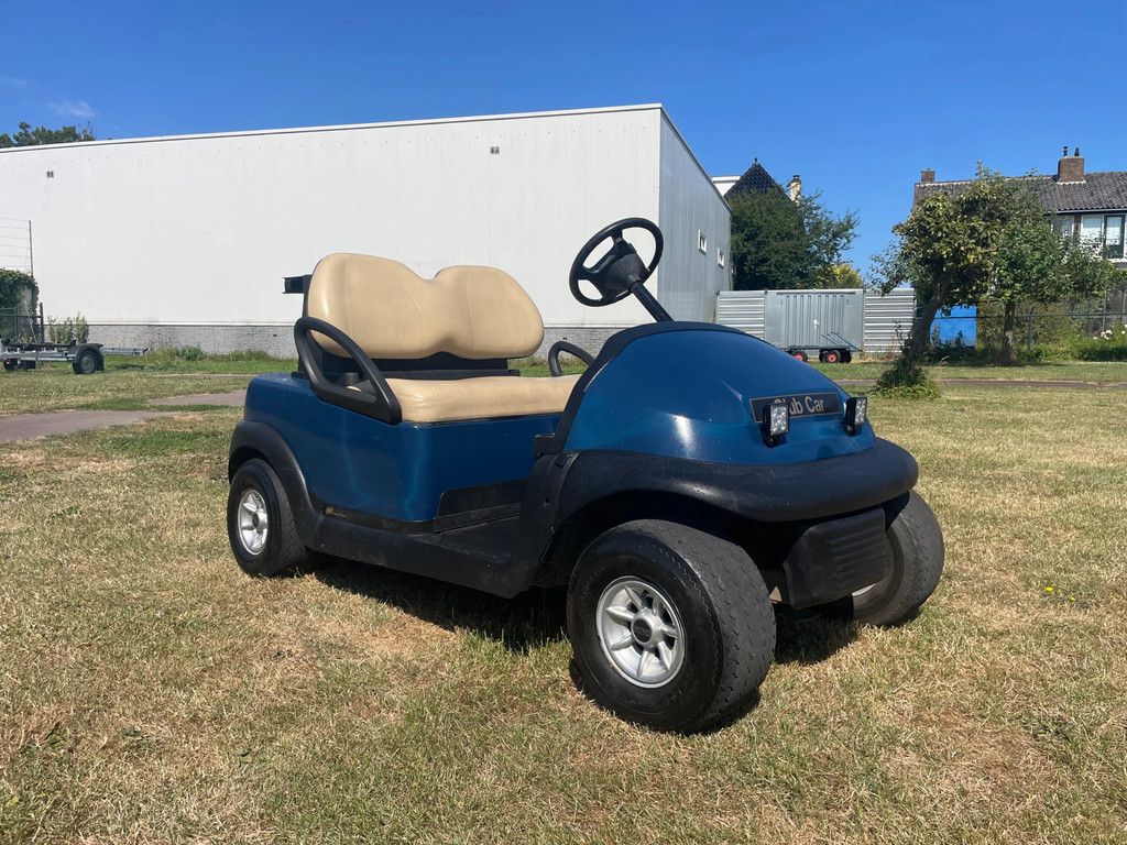 ClubCar Precedent golfkar golfwagen blauw