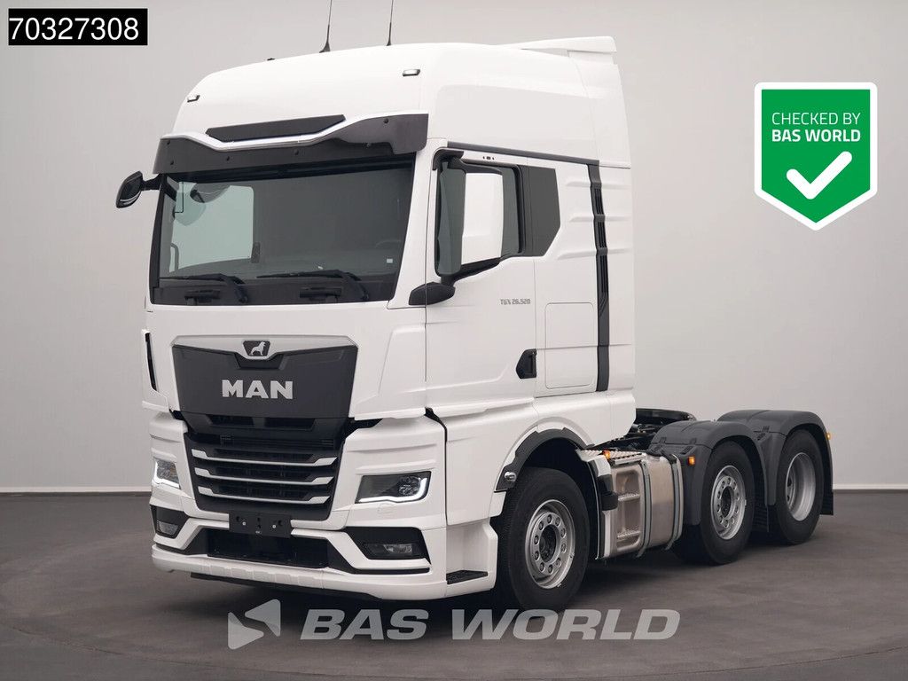 MAN TGX 26.520 6X2 NEW! GX Lifting axle Parkingcooler Retarder Acc