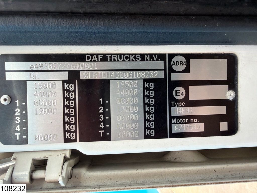 DAF XF 460 EURO 6, Retarder