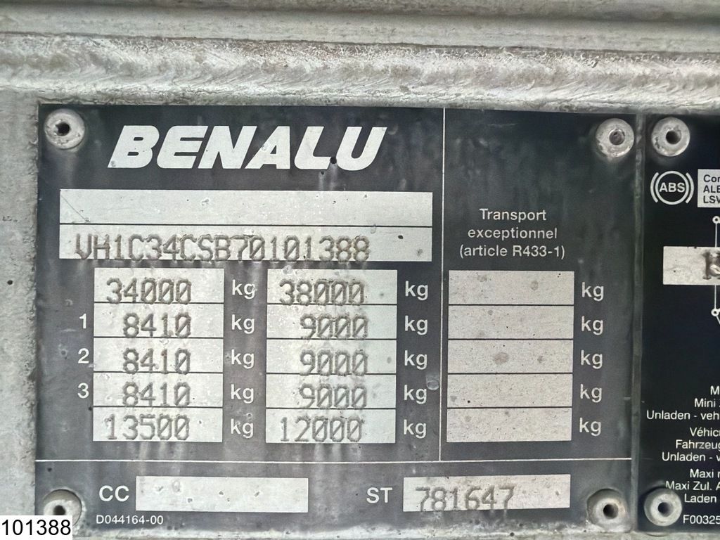Benalu kipper Leaf-sprung