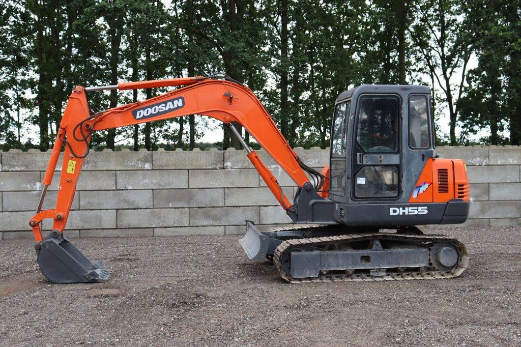 Doosan DH55-V Raupenbagger, Diesel, 40 kW, Baujahr 2010