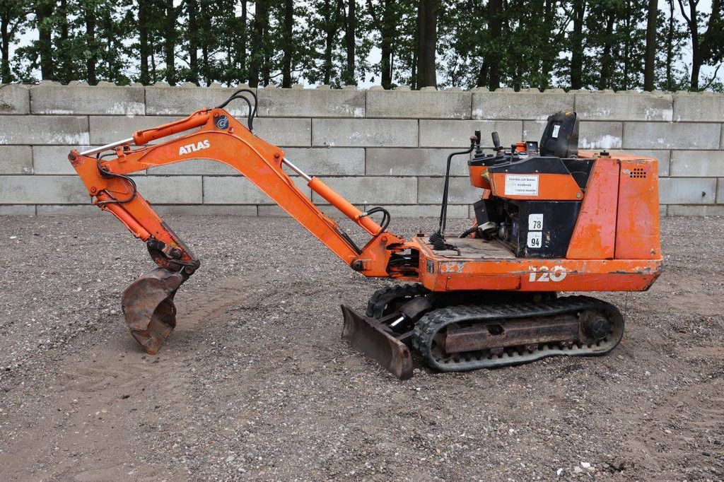Minibagger Atlas 120 Diesel 36,5 kW 1990