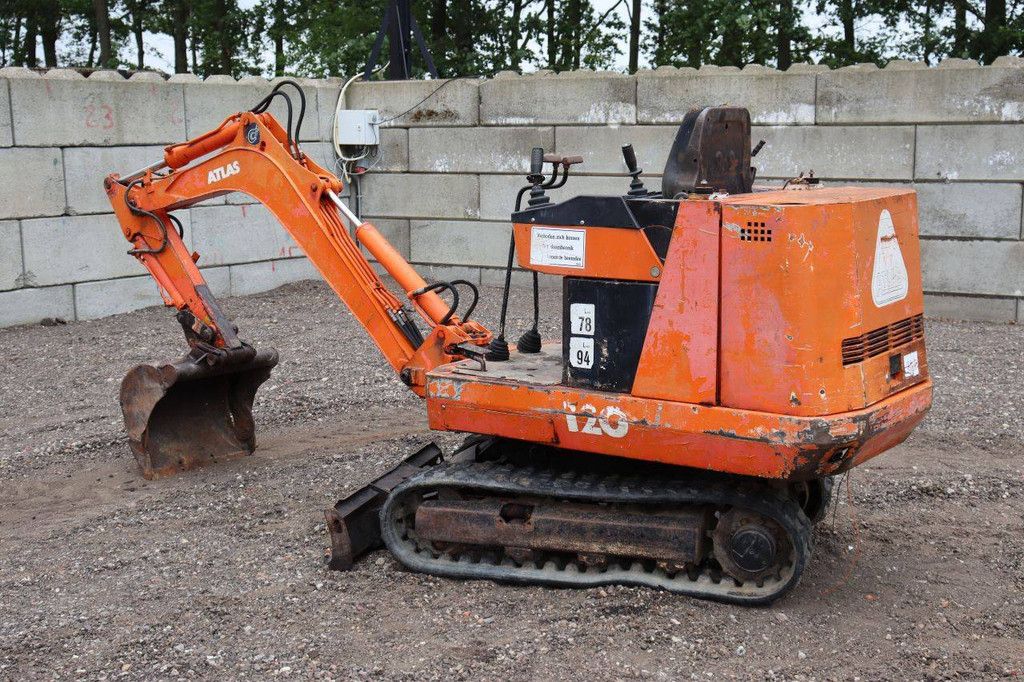Minibagger Atlas 120 Diesel 36,5 kW 1990