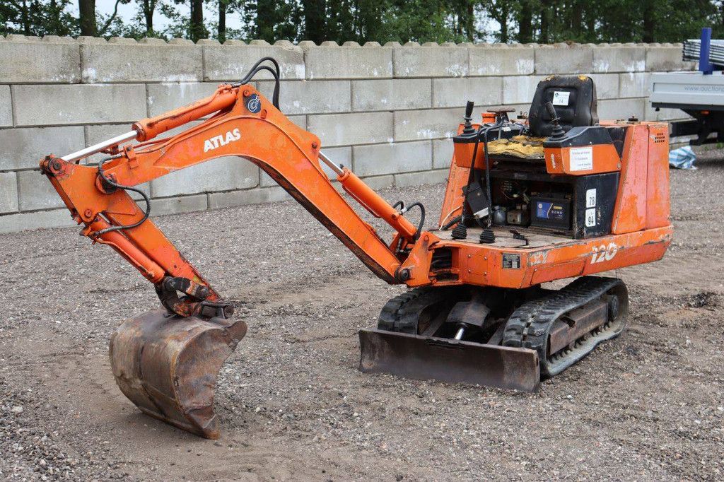 Minibagger Atlas 120 Diesel 36,5 kW 1990