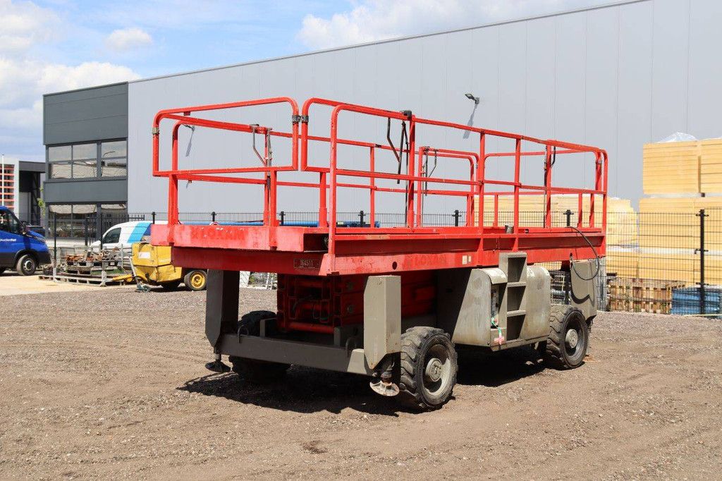 Scissor Lift Haulotte H12SXLNT Diesel 700kg 12m 2014