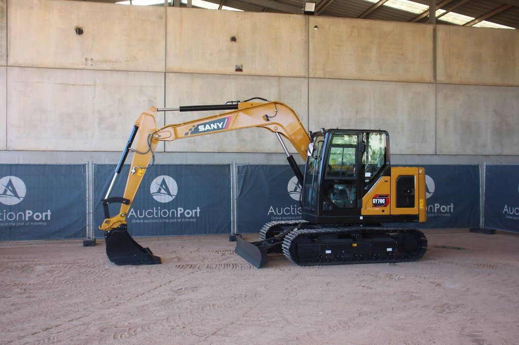 Rupsgraafmachine Sany SY70C(G4) Diesel 36kW 2026 Nieuw