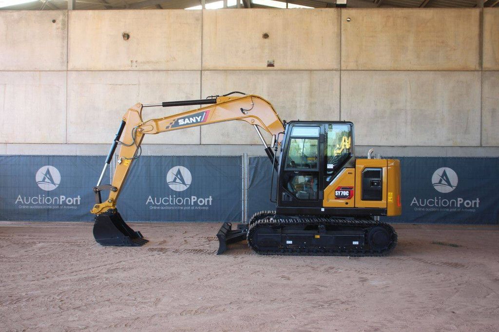 Rupsgraafmachine Sany SY70C(G4) Diesel 36kW 2026 Nieuw