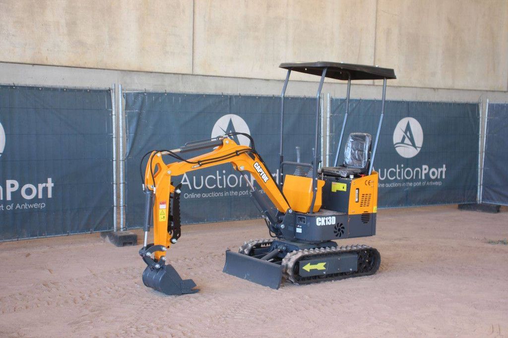 Captok CK13D Minibagger Diesel 7kW 2026 Neu
