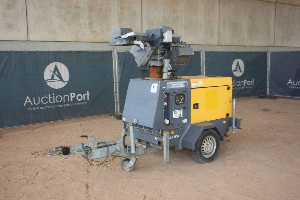 Lichtmast QLT H50 Diesel 4,9 kVA 2016