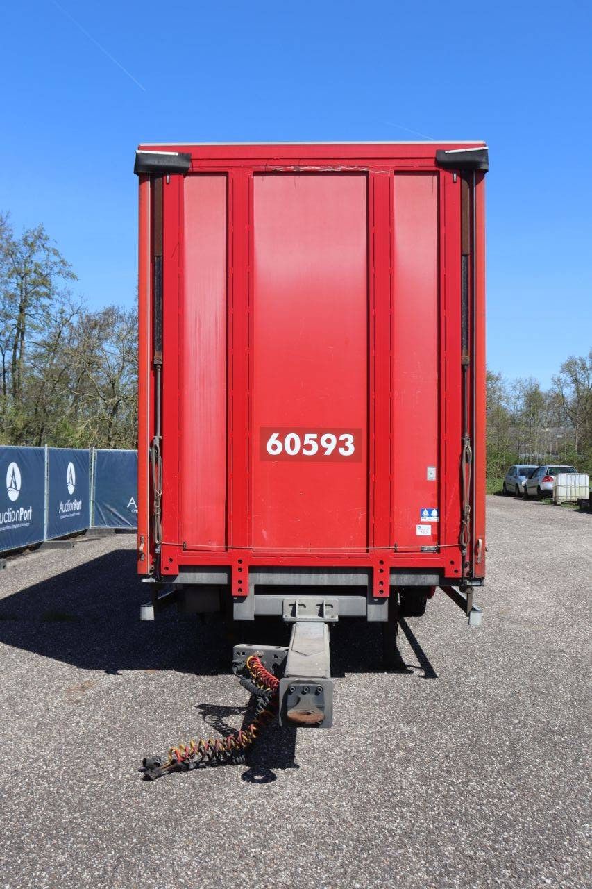 Wabco ZPRASQ 18 curtain-sided semi-trailer