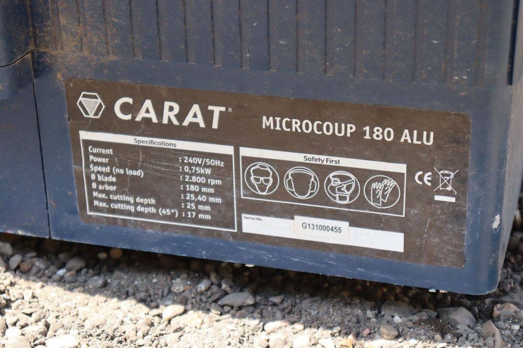 Table saw Carat Microcoup 180 ALU 180mm