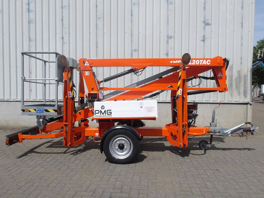 Anhängermontierte Hubarbeitsbühne Nifty 120TAC Electric 12,20 m 2016