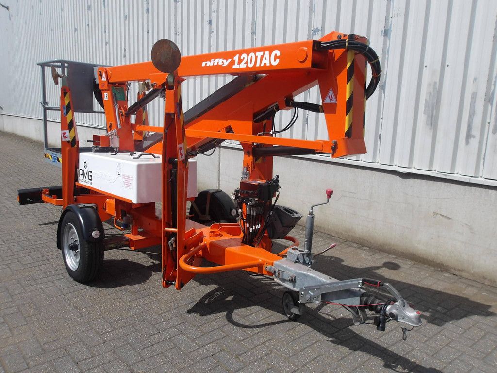Anhängermontierte Hubarbeitsbühne Nifty 120TAC Electric 12,20 m 2016