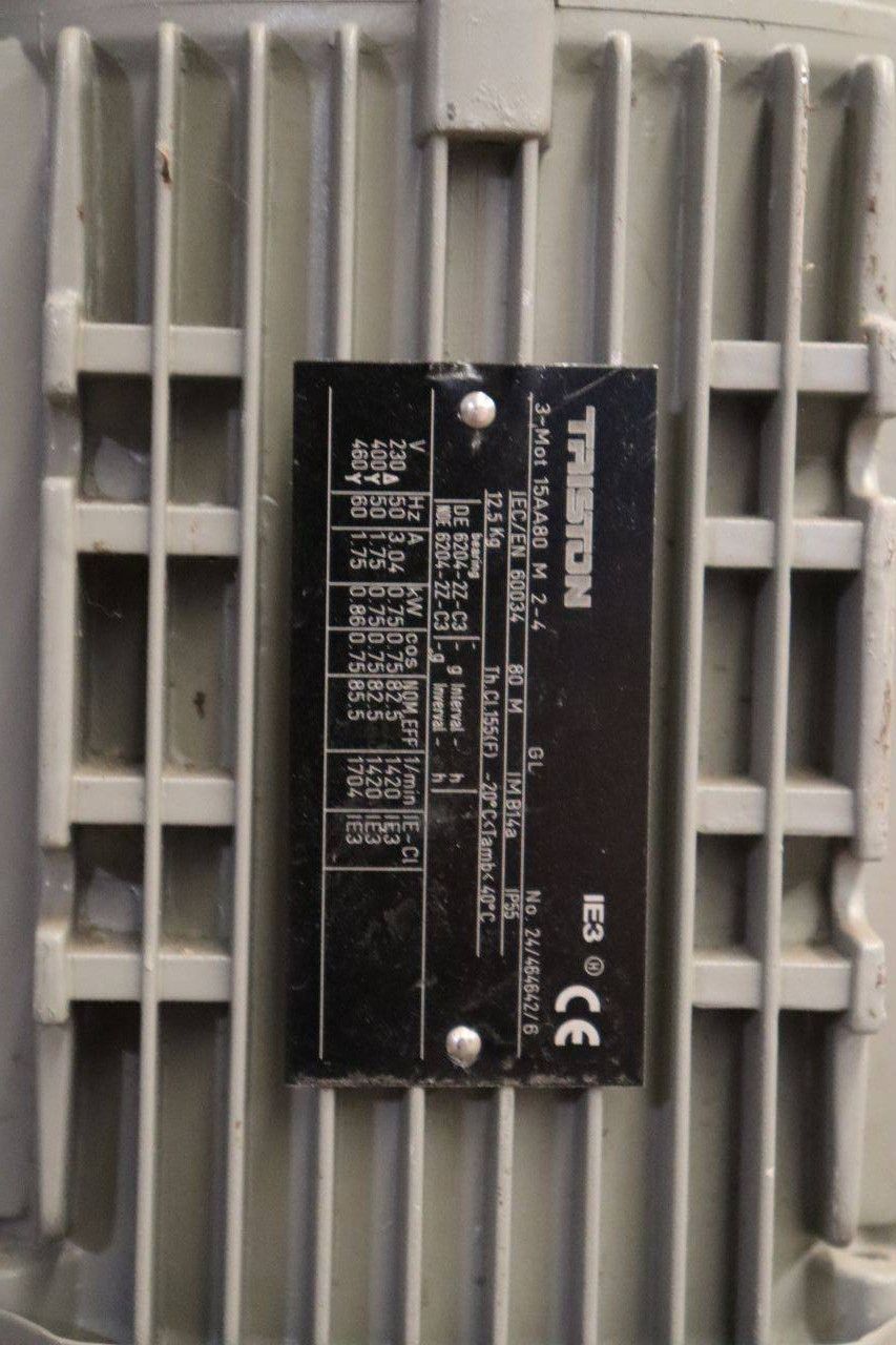 Kürbiswaschanlage MCR Machinery Electric 0,75 kW
