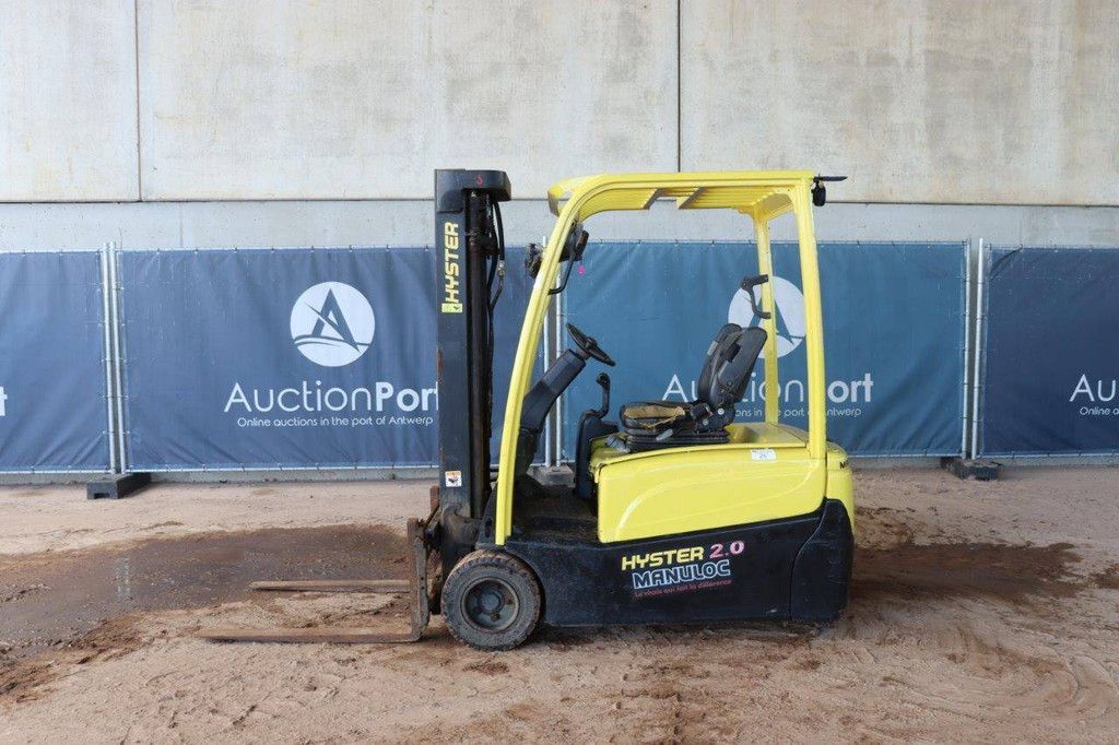 Heftruck Hyster J2.0XNT LWB Elektrisch 1670kg 4.9m 2017