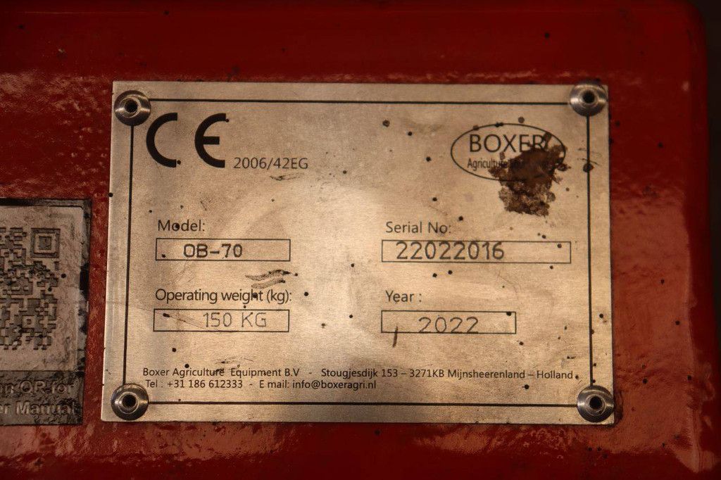 Unkrautbürste Boxer OB-70 2022