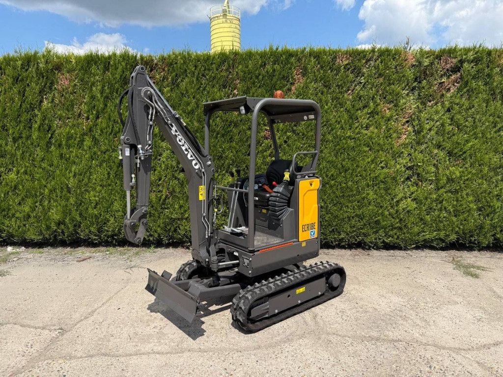 Minigraver Volvo ECR18E Diesel 2023 Nieuw