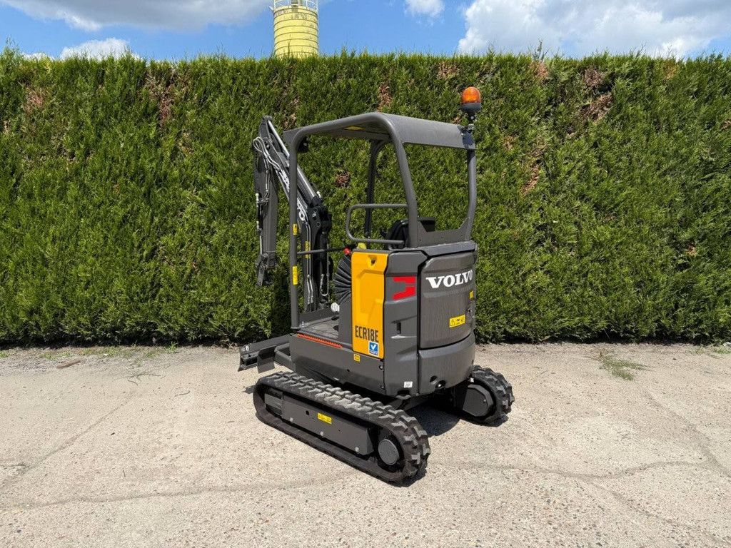 Minigraver Volvo ECR18E Diesel 2023 Nieuw