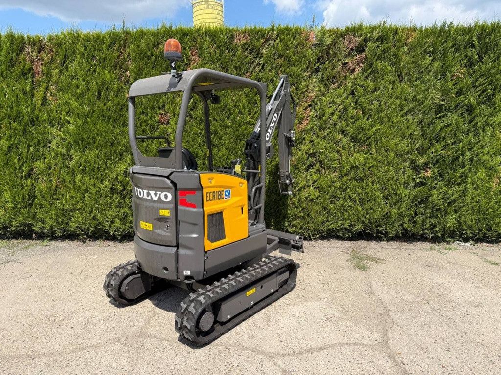 Minigraver Volvo ECR18E Diesel 2023 Nieuw