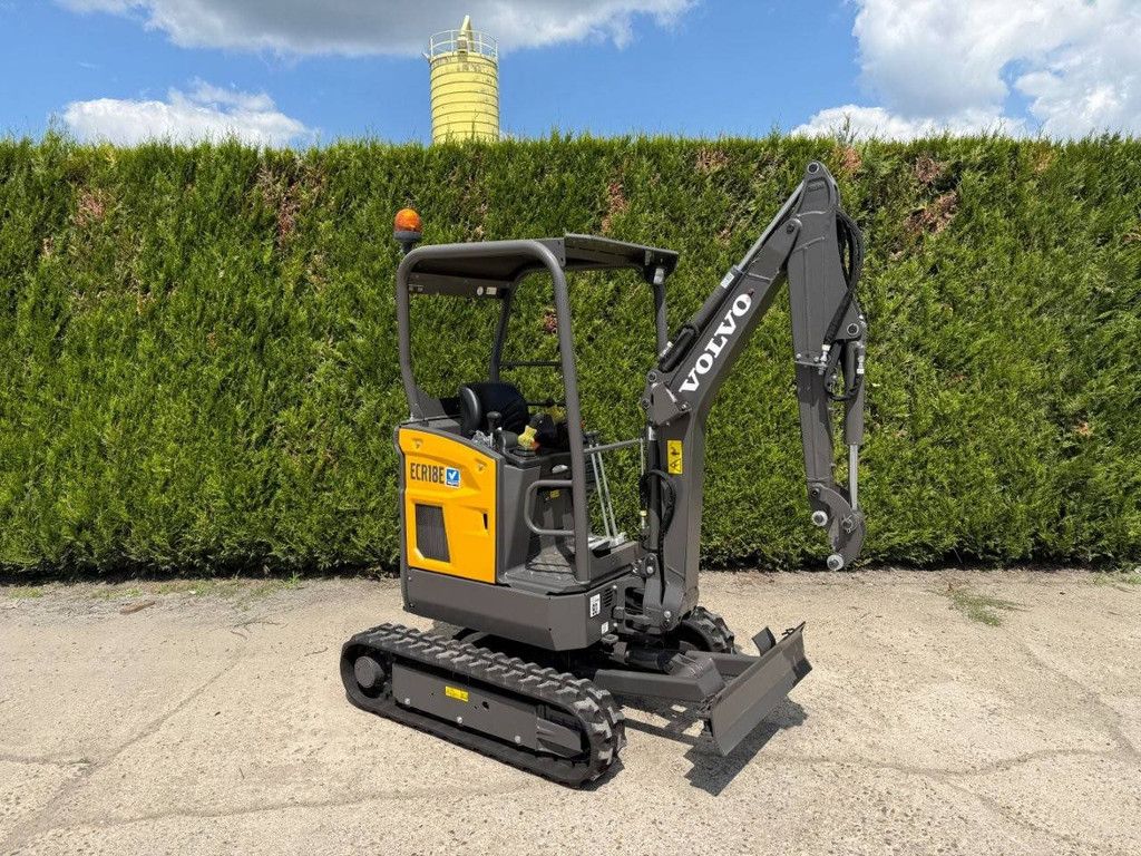 Minigraver Volvo ECR18E Diesel 2023 Nieuw