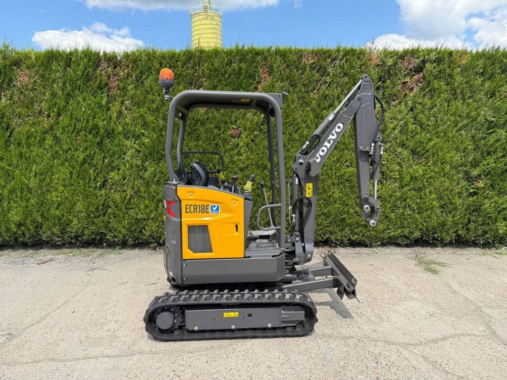 Minigraver Volvo ECR18E Diesel 2023 Nieuw