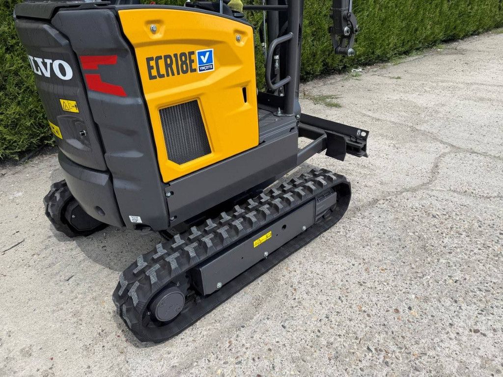 Minigraver Volvo ECR18E Diesel 2023 Nieuw