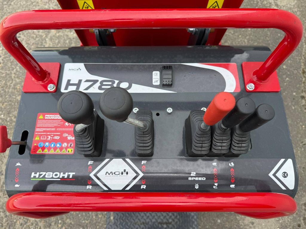 Minidumper MCH H780 HT Benzine 9.5kW 800kg 2025 Nieuw