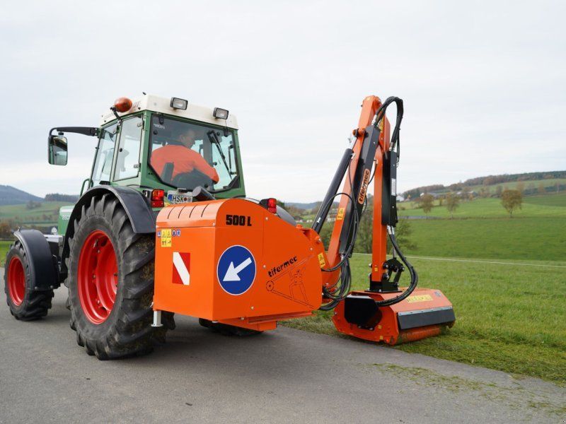 Tifermec DEC 500 L Mulchkopf T-100L Auslegemulcher Böschungsmulche