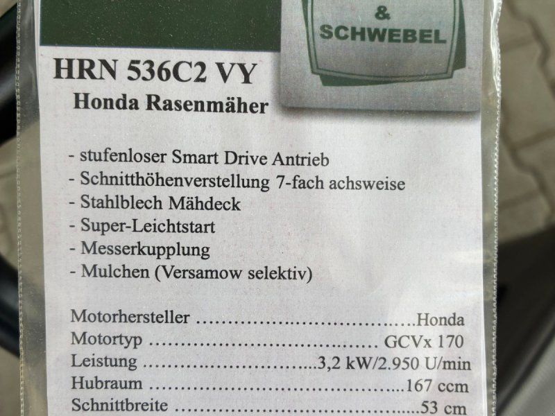 Honda HRN 536C2 VY