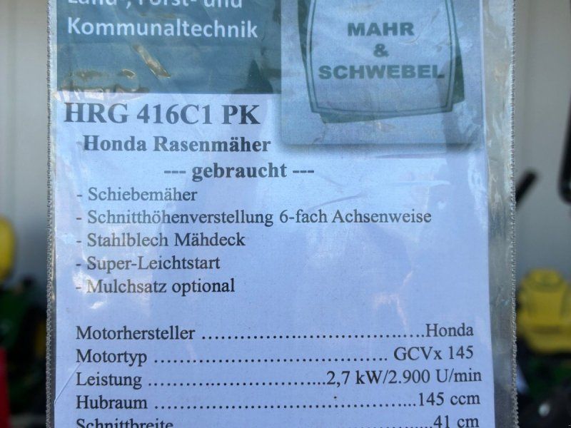 Honda HRG 416C1 PK