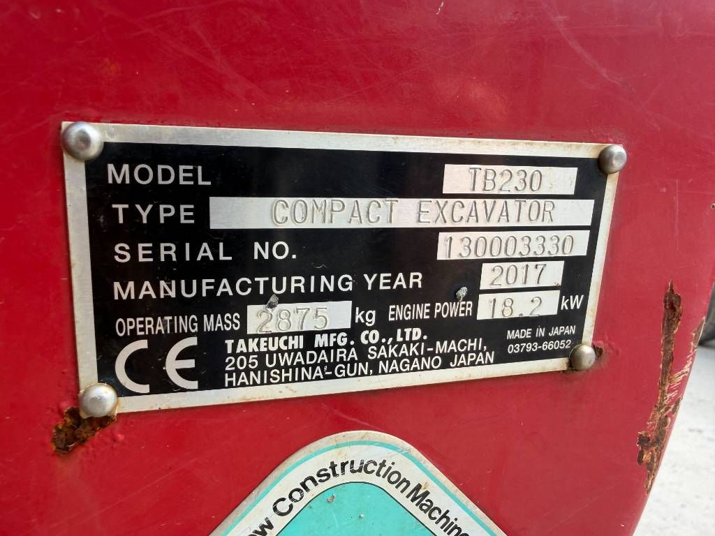 Takeuchi TB 230