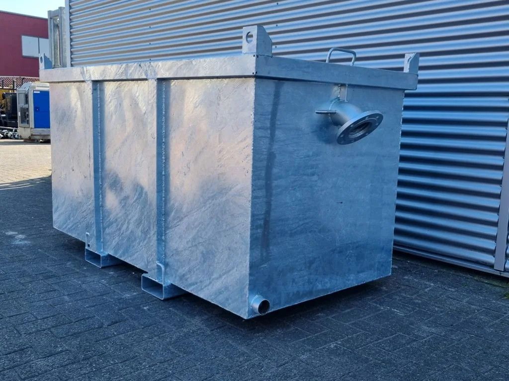 VTT 2m3 Flens DN100 VTT Pumps Zandvangbak 4