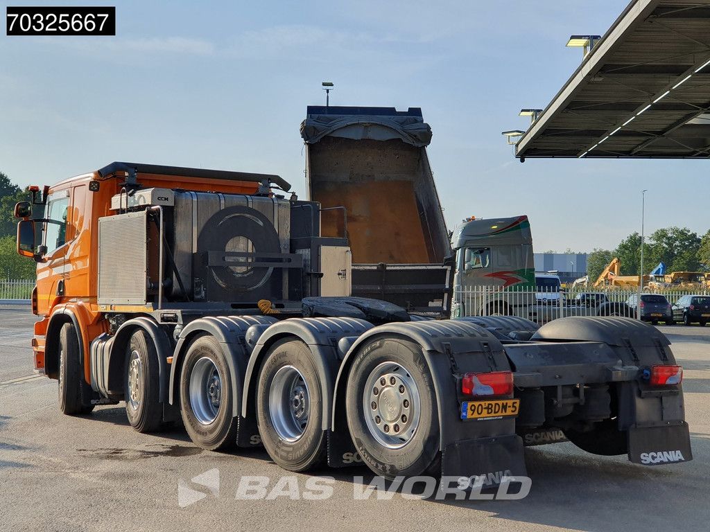 Scania P 480 10X4 150T! Full-Air Retarder Lift+Lenkachse Standklima Leder