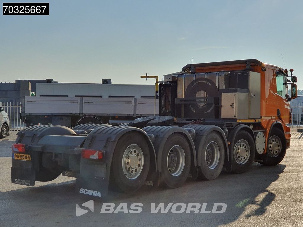 Scania P 480 10X4 150T! Full-Air Retarder Lift+Lenkachse Standklima Leder
