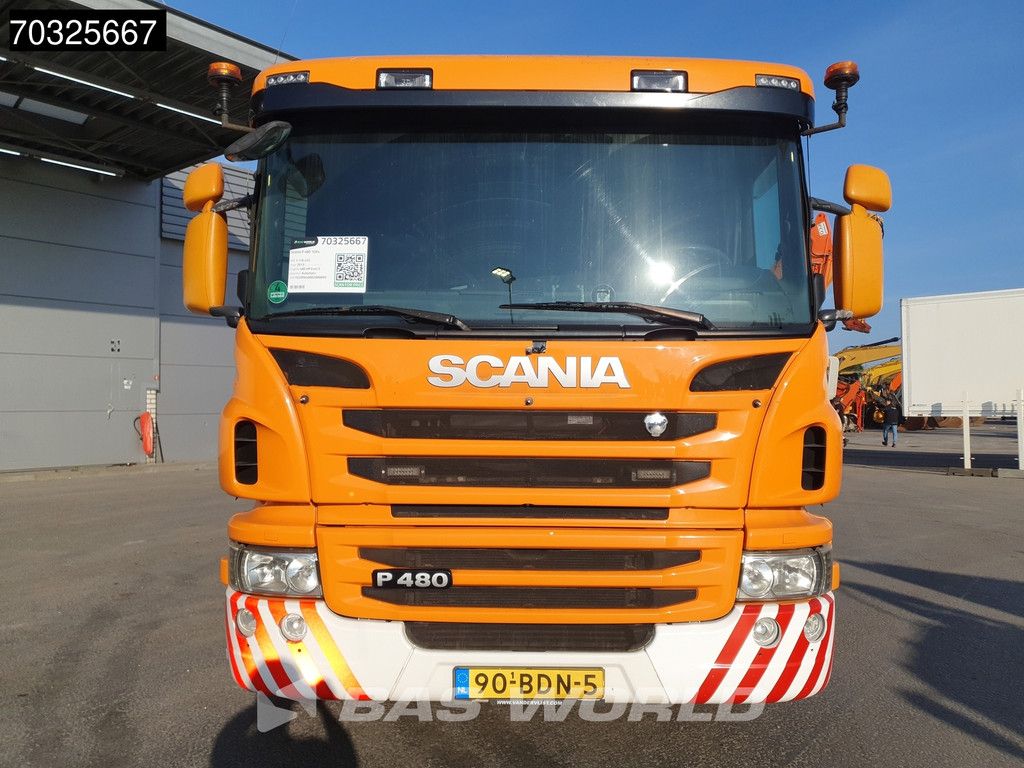 Scania P 480 10X4 150T! Full-Air Retarder Lift+Lenkachse Standklima Leder