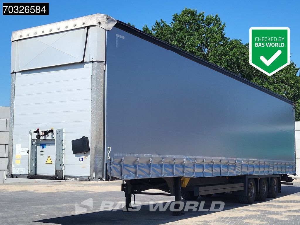 Schmitz Mega mit neue Planen 3 axles Low Deck