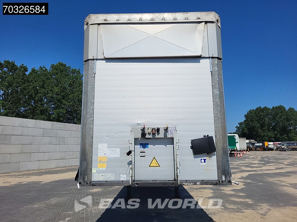 Schmitz Mega mit neue Planen 3 axles Low Deck