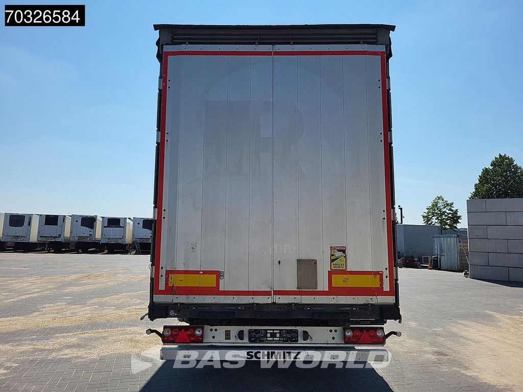 Schmitz Mega mit neue Planen 3 axles Low Deck