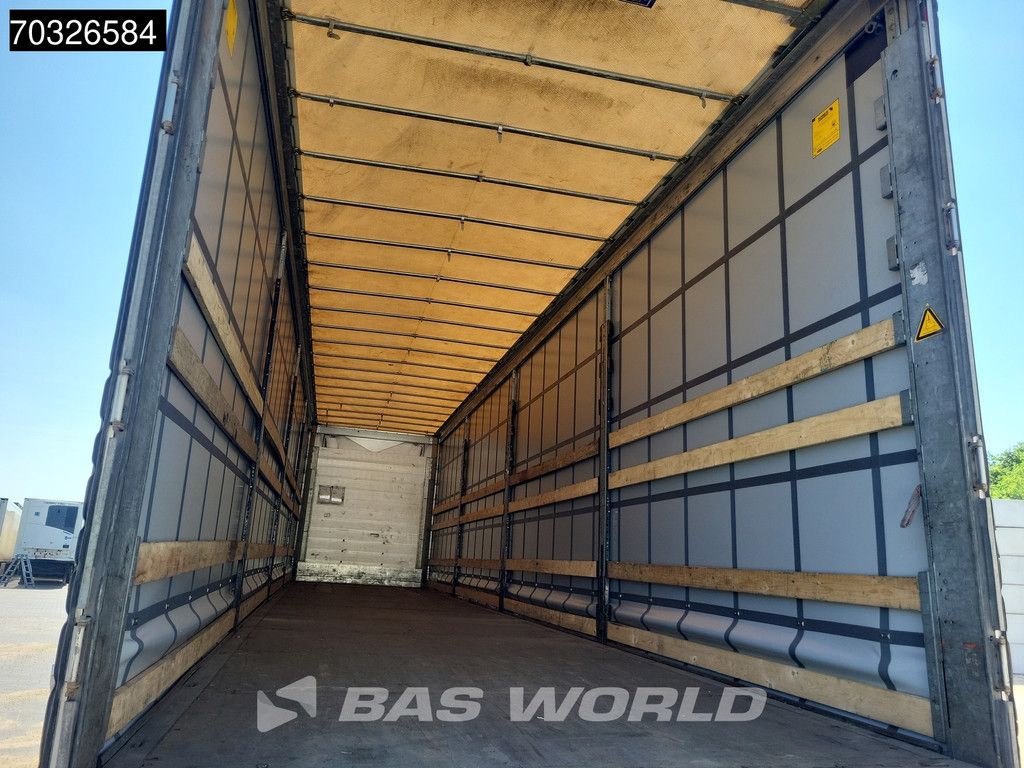 Schmitz Mega mit neue Planen 3 axles Low Deck