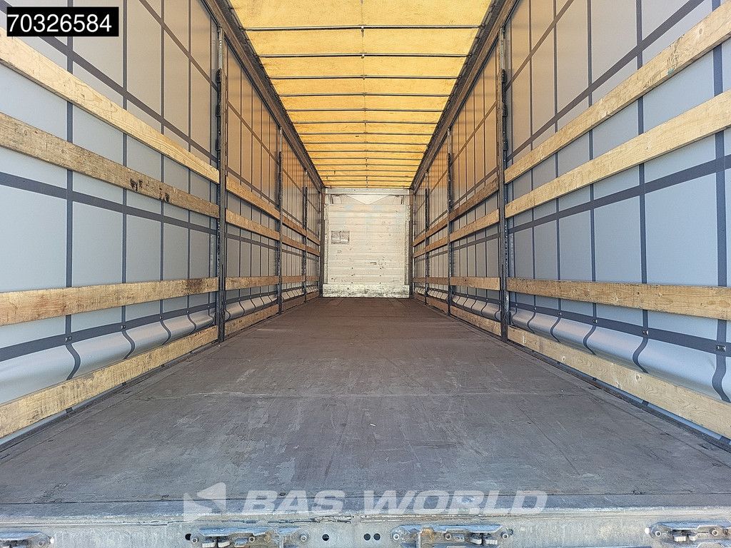 Schmitz Mega mit neue Planen 3 axles Low Deck
