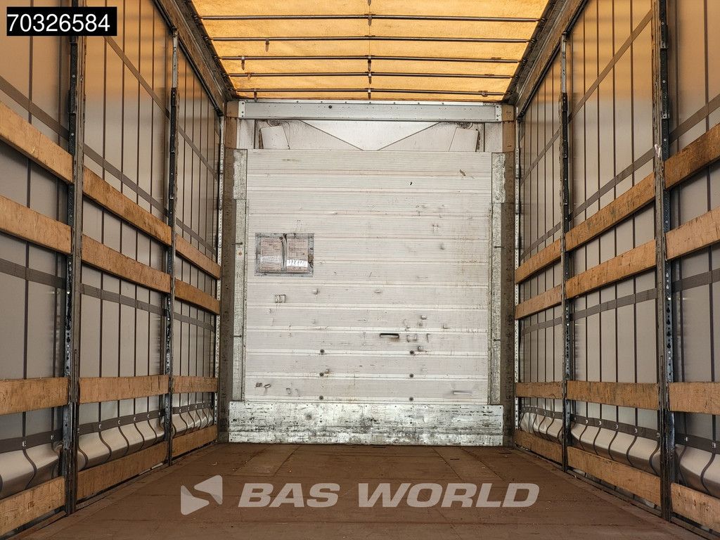 Schmitz Mega mit neue Planen 3 axles Low Deck